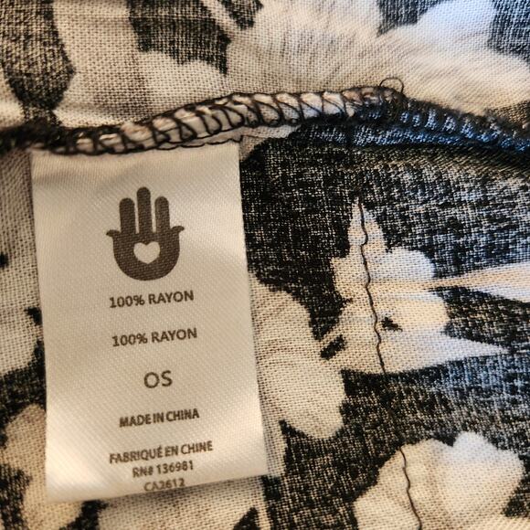 Spiritual Gangster Maya Floral Tie Kimono One Size (0-14) - Picture 8 of 9